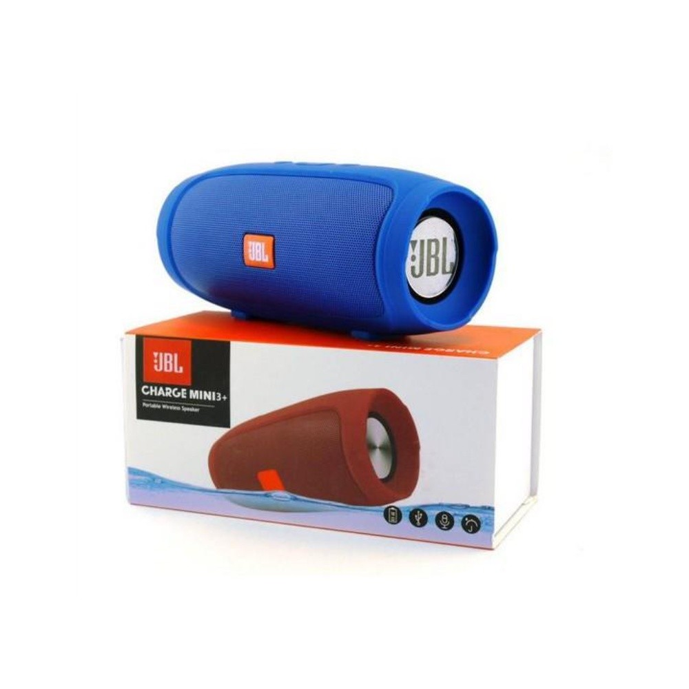 Bocina Portatil Azul Bluetooth Usb Sd Radio Mini 3+ Tyg