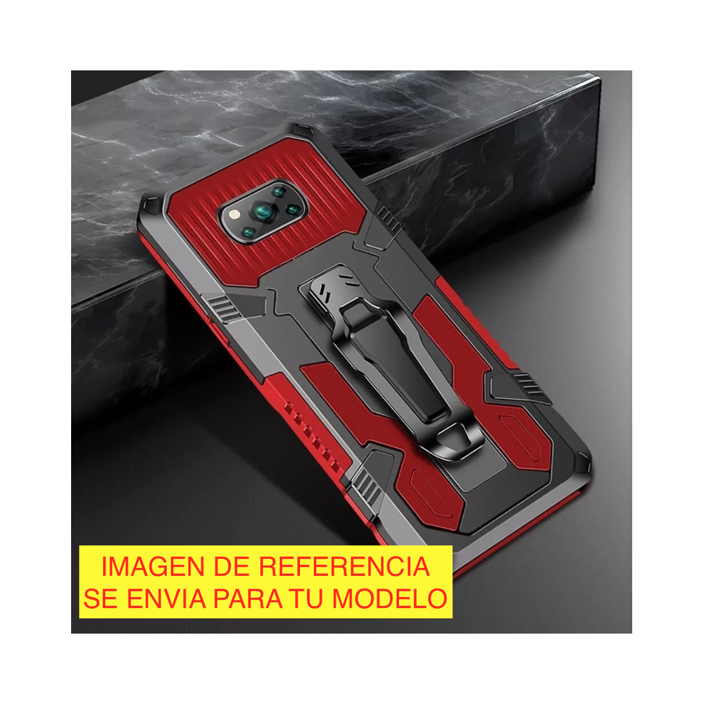 Iron Case Clip Motorola G6 Play Rojo