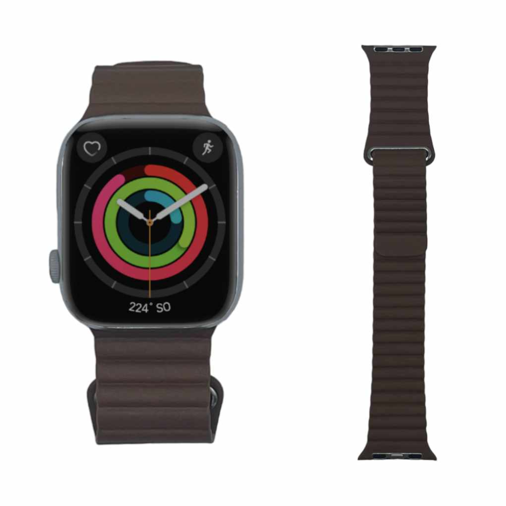 Correa Lona Marron 42, 44, 45mm Apple Watch Extensible
