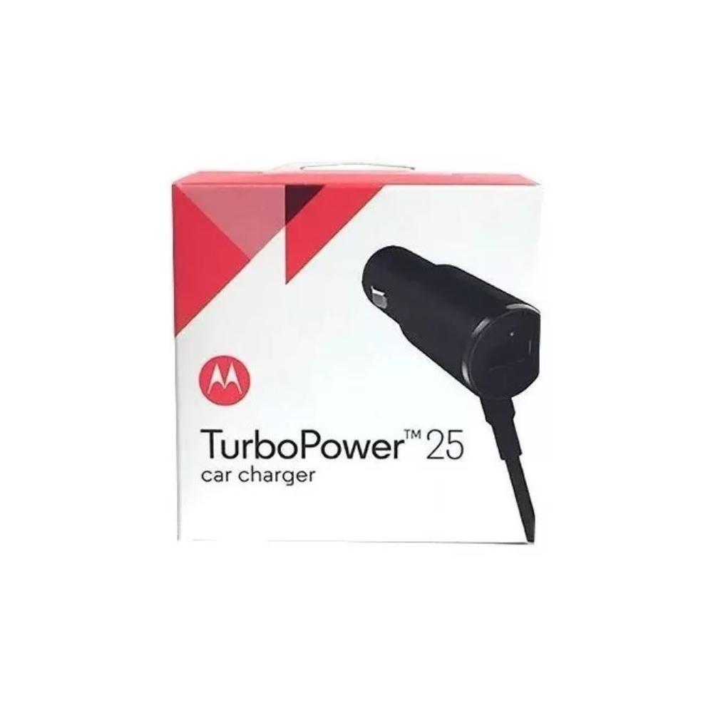Cargador Tipo C Para Motorola Para Auto Turbo Power 25...