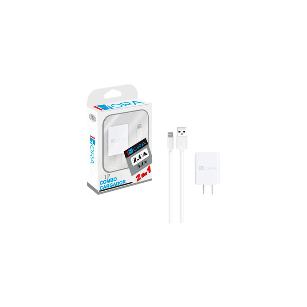 Paquete 3 Cargadores iPhone Lightning 1 Hora Kit Set Pack...