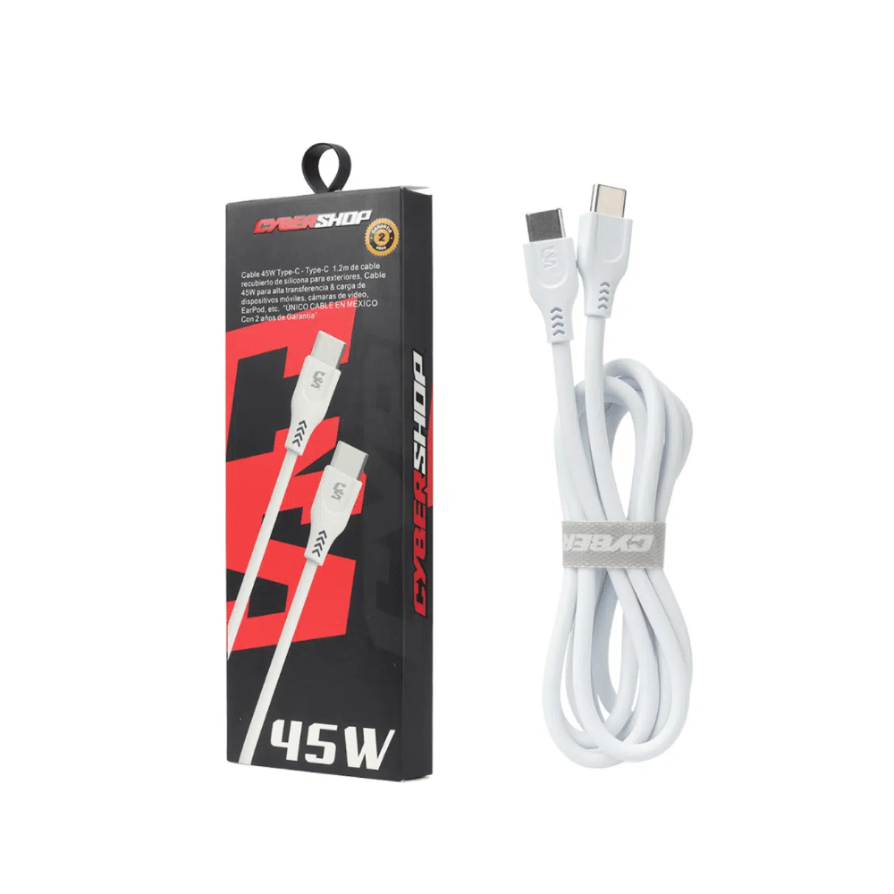 CABLE 45W TYPE-C A TYPE-C CYBERSHOP