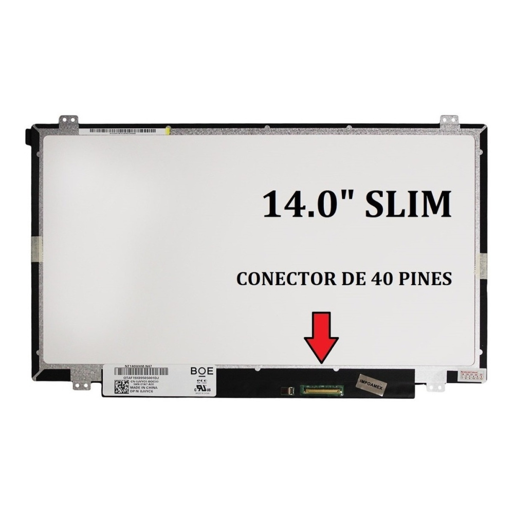 Pantalla Display 14.0 Slim 40p Lenovo L430 (2466-34s) T420