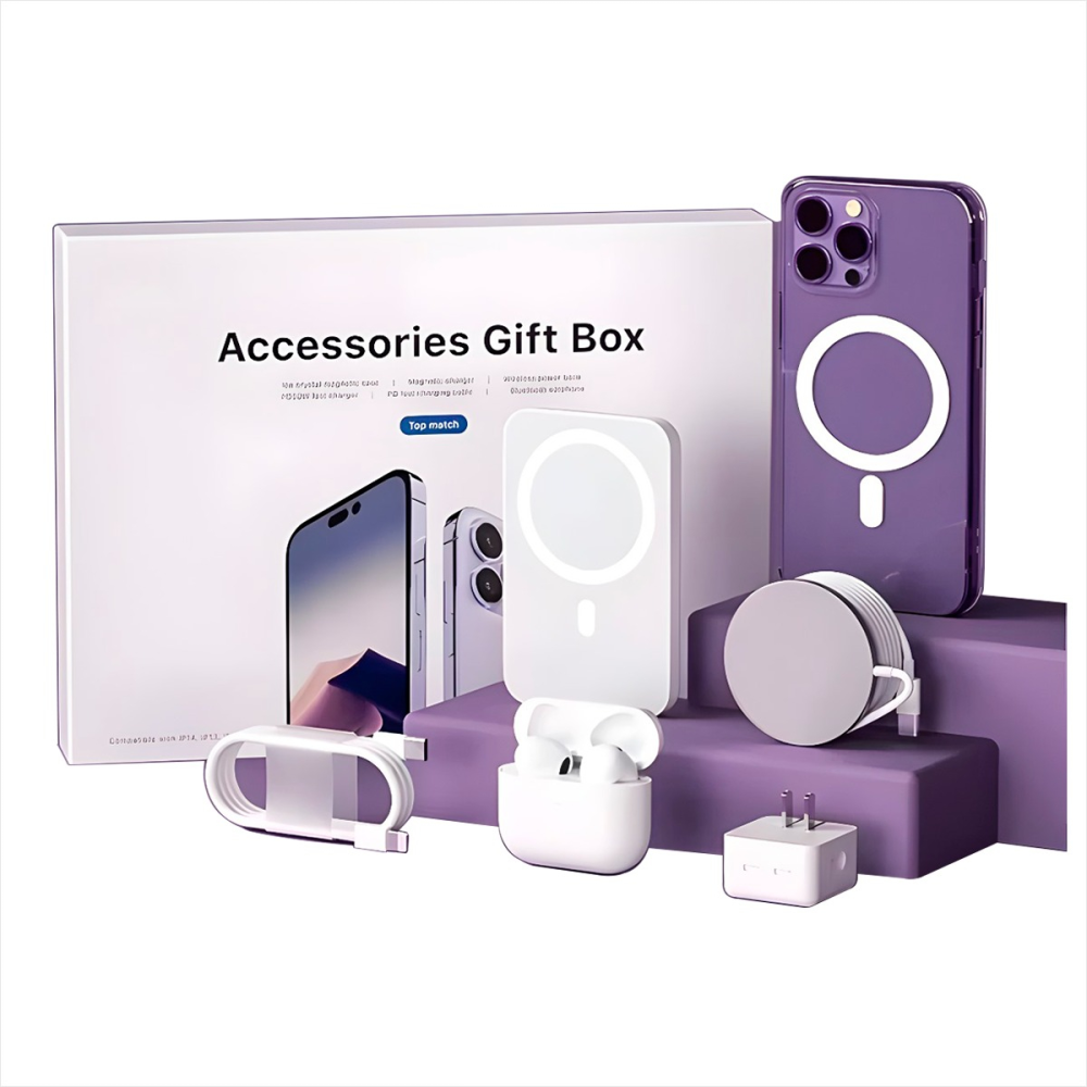 Accessories Gift Box Para iPhone Kit De Accesorios Magsafe