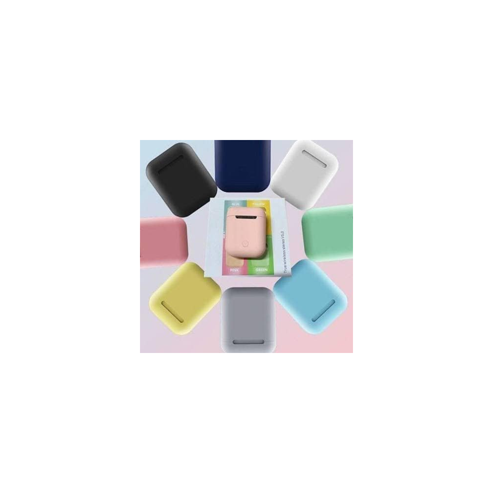 I12S Tws Blanco Colores Pastel Tipo Airpods Inpods
