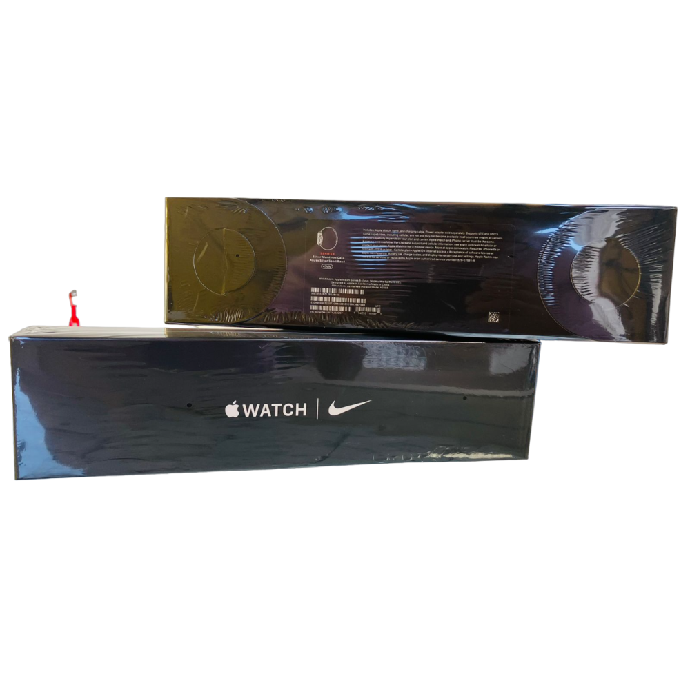 Apple Watch 40 mm negro antracita Nike Sports Band Series...
