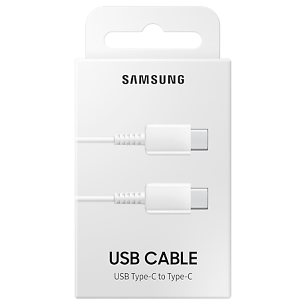 Cable Tipo C A Tipo C Samsung Blanco Caja