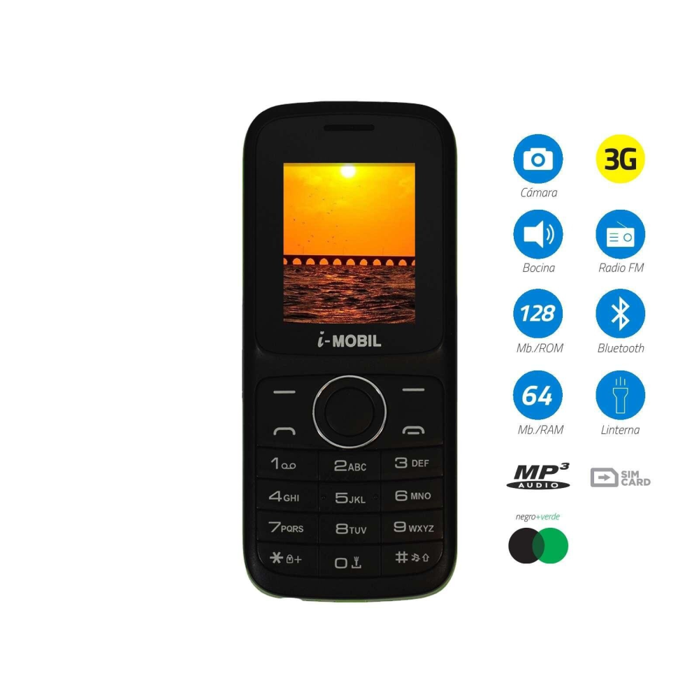 I-Mobil Basico Im19 3G Bluetooth Linterna Slot Memoria...