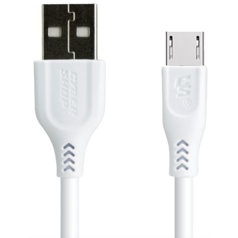 CABLE 3.1A TIPO V8/MICRO USB CYBERSHOP
