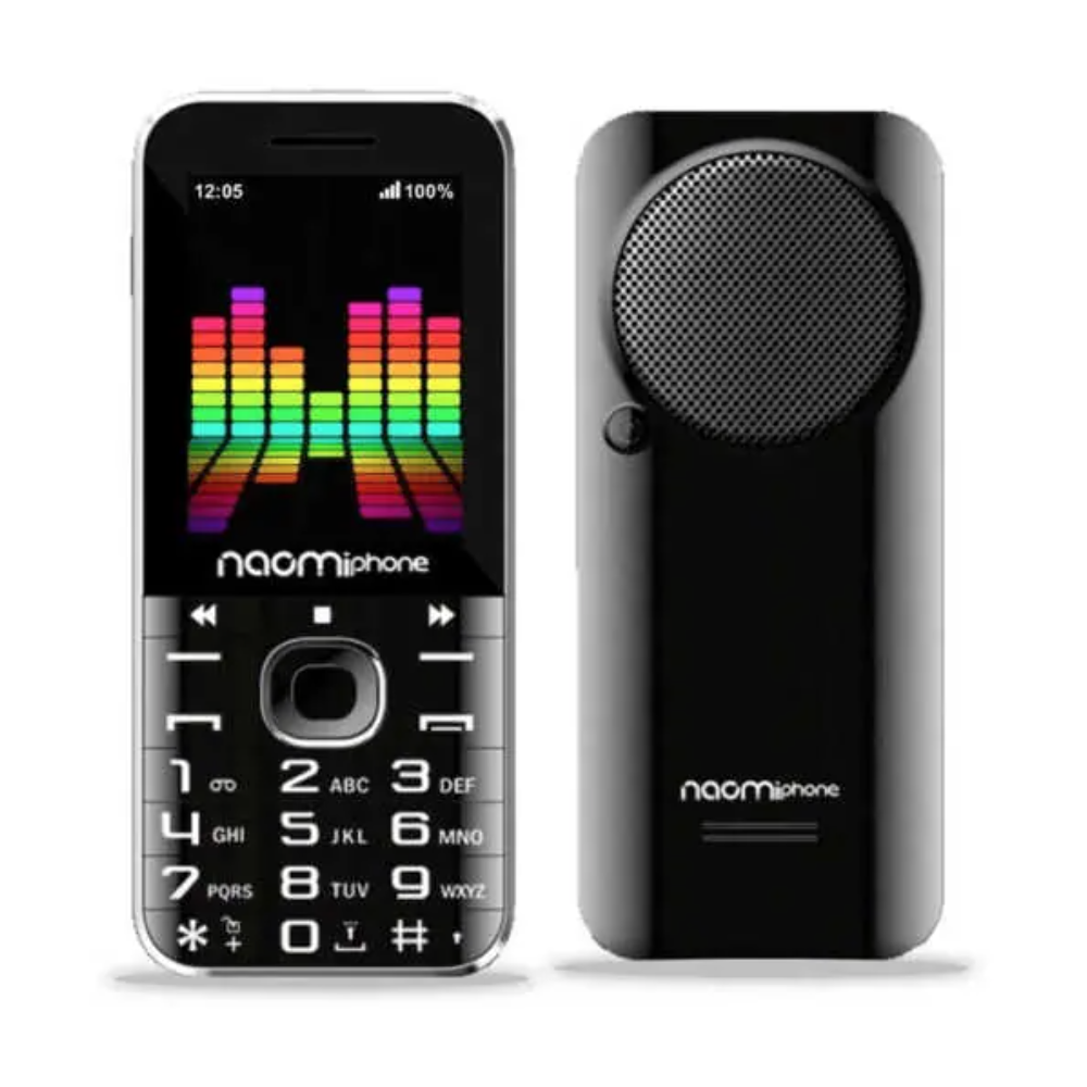 Naomi N40 2G Negro/Dorado/Plata Telefono Movil Barra...