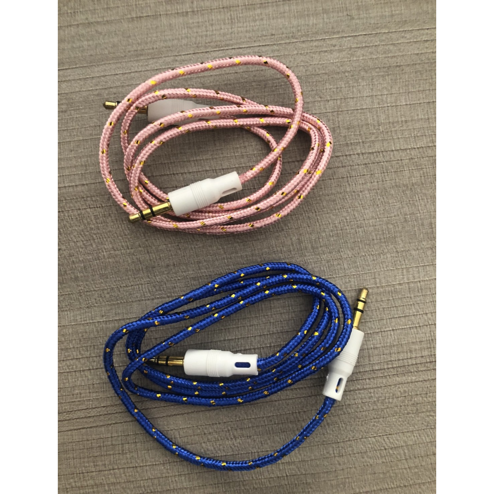 Cable Auxiliar 1M Cordon Colores