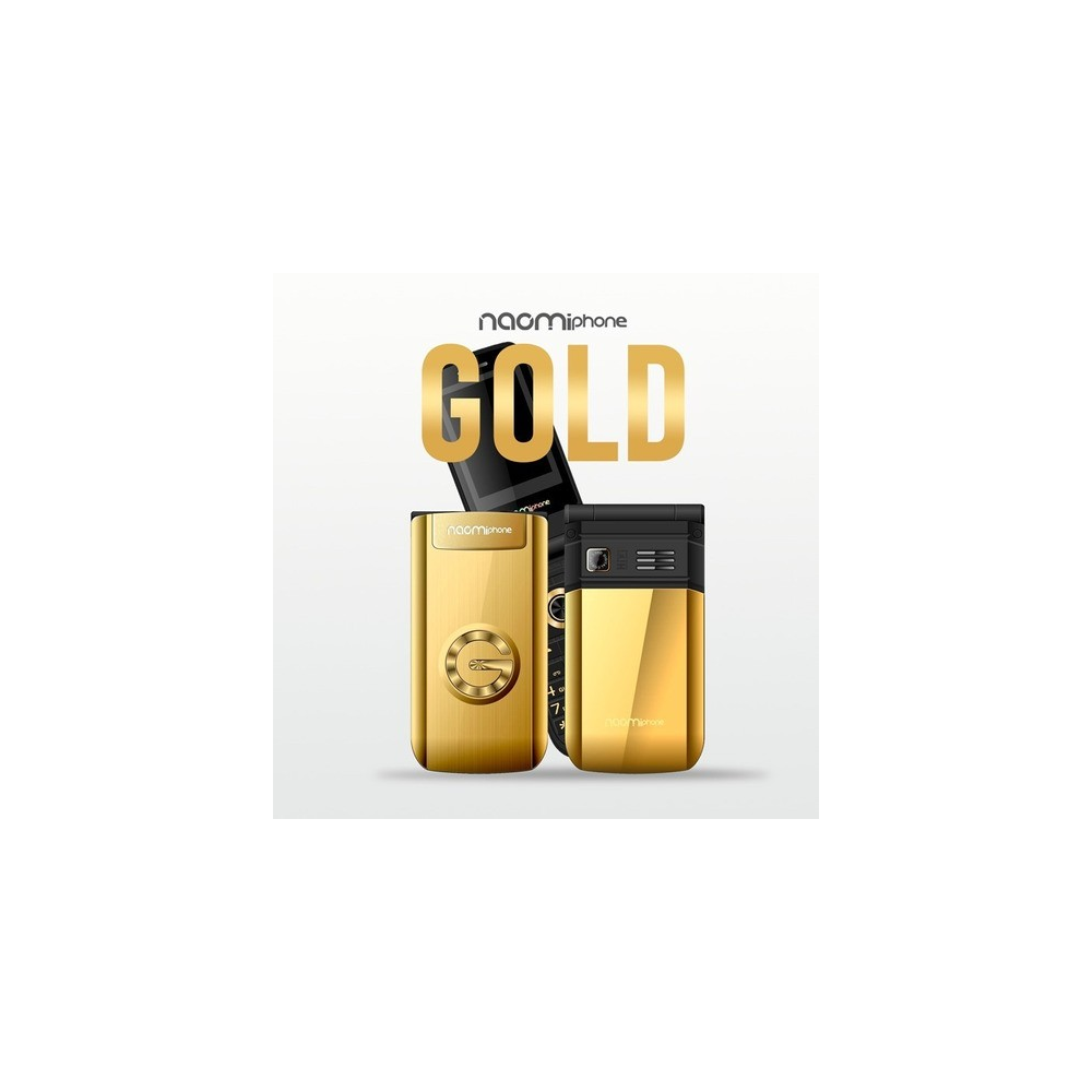 Naomi Gold 3G Dorado Tapa Tapita Folder Flip Celular