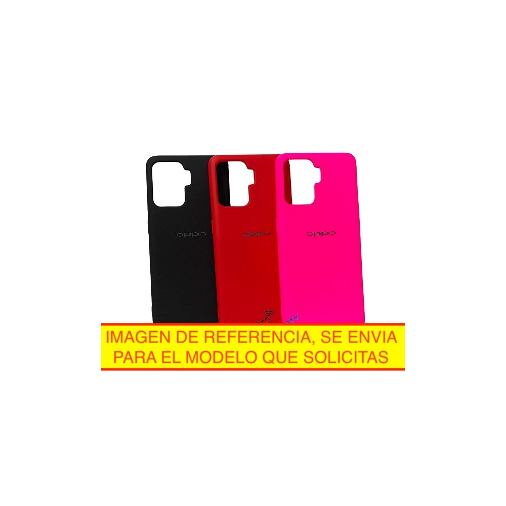 Case A53 Rojo Logo Oppo Funda Protector Oc