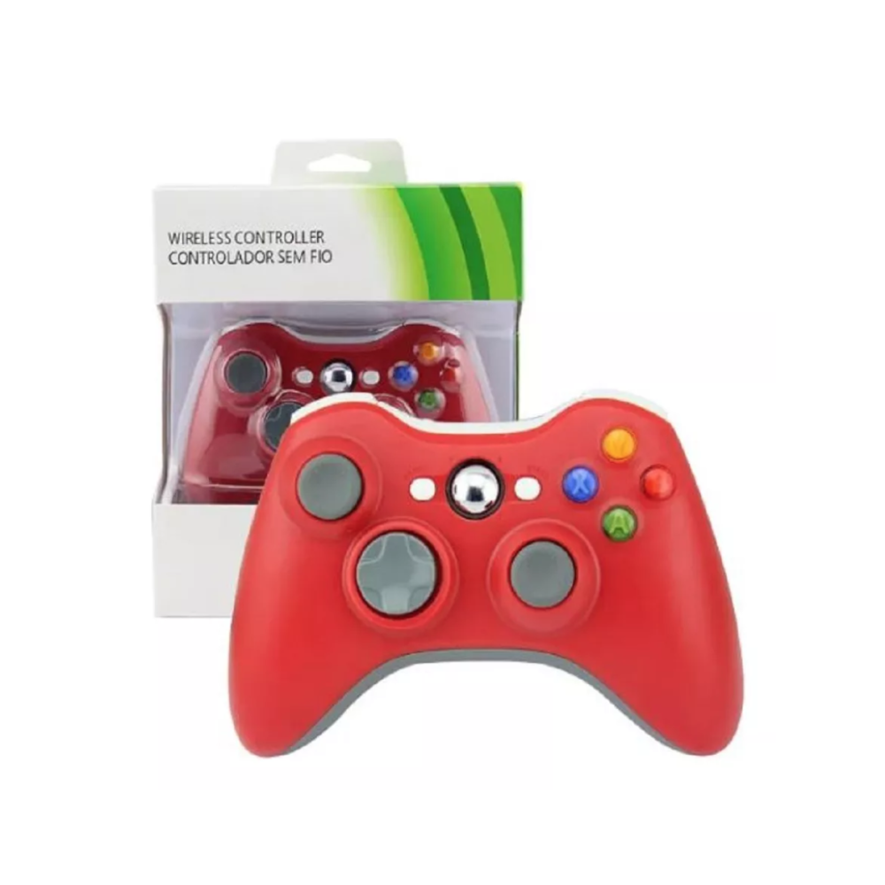 Control Inalambrico Xbox 360 Rojo