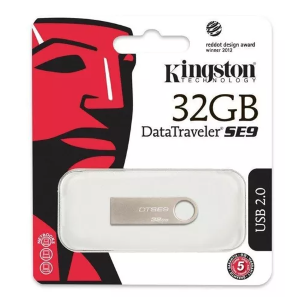 Memoria 32Gb Usb Kingston Se9 Metalica