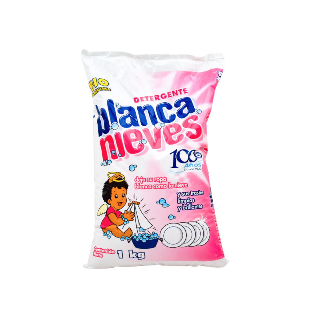 Detergente Blanca Nieves Polvo 1KG