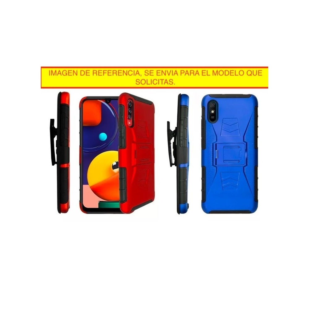 Clip V1 E6S Motorola Rojo Funda Protector Uso Rudo
